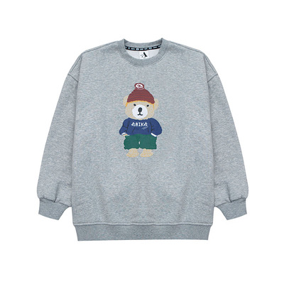 女童冬季棉加绒加厚女童卫衣