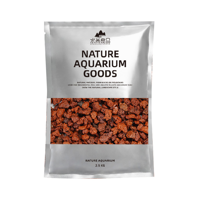 水尚良品火山石底砂天然造景石颗粒滤材鱼缸专用砂石底沙水草泥