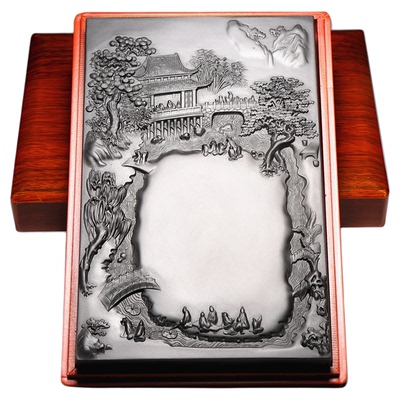 非遗大师砚台安徽歙砚更上一层楼