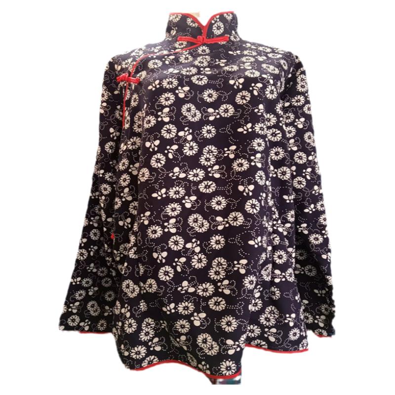 复古偏襟舞蹈演出服新品民国服装