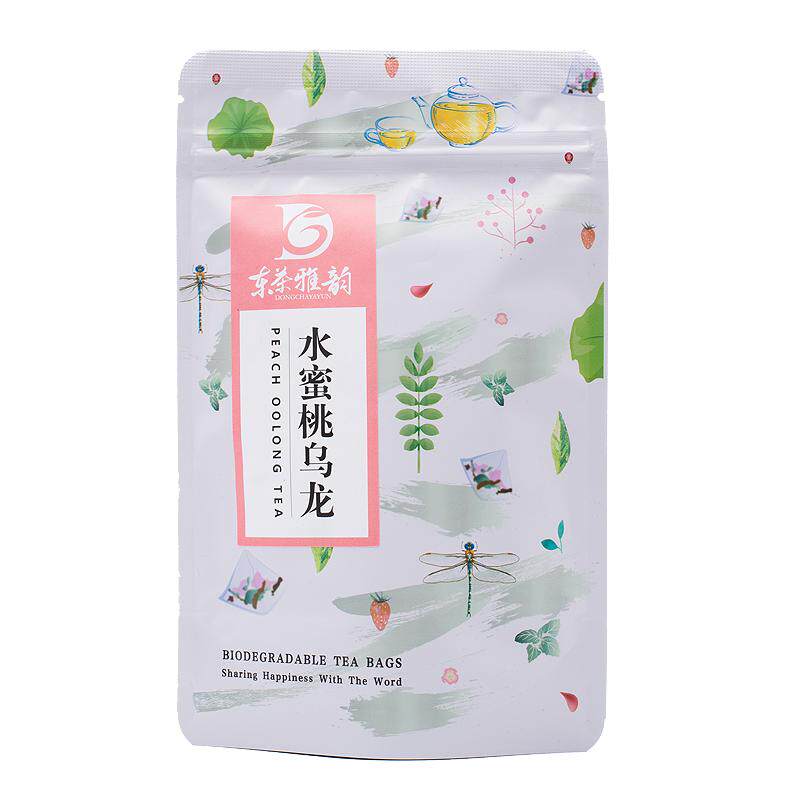 无香精东茶雅韵水蜜桃乌龙茶袋装