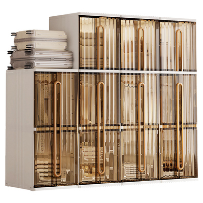 官方旗舰·也雅简易衣柜自由组合