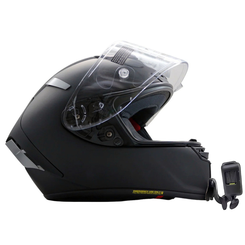 适用SHOEI X15 Z8 X14 Z7 AIR2 AIR3头盔下巴支架运动相机支架