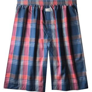 七匹狼纯棉阿罗内裤男士短裤宽松春夏大裤头子居家居睡觉五分睡裤