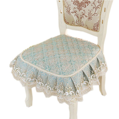 欧式高档四季布艺板凳套罩椅垫
