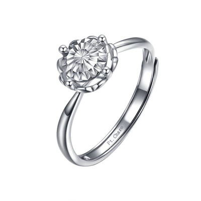 Pt．Charm铂金活口戒指