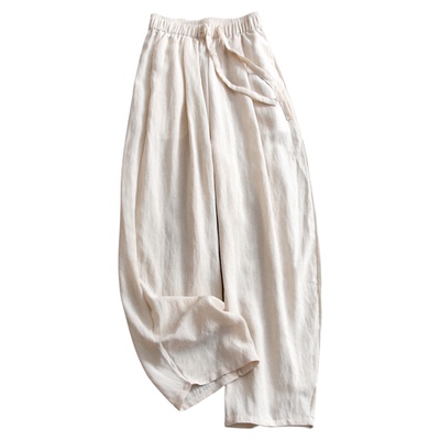 宽松阔腿薄款灯笼裤百搭休闲裤女