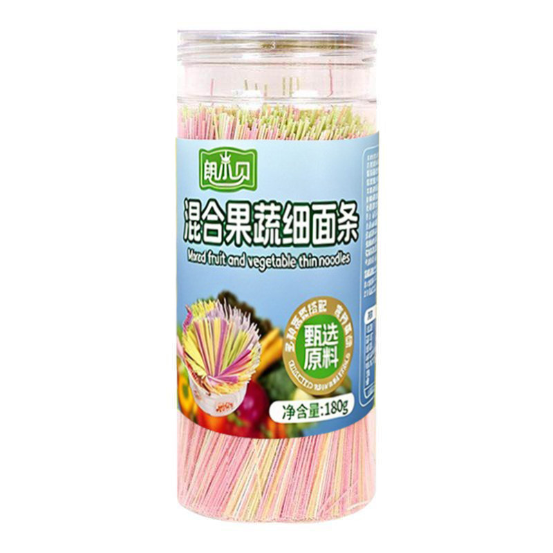 朗小贝果蔬细面条蝴蝶面小面片