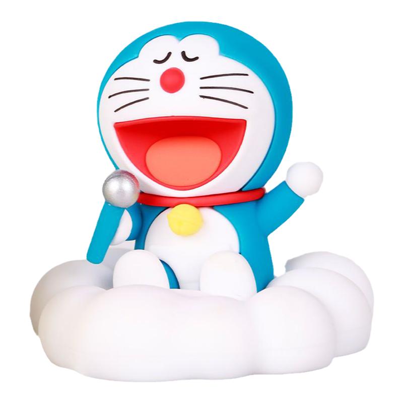 正版哆啦A梦夜游星空系列盲盒卡通大雄手办玩具公仔车载可爱摆件