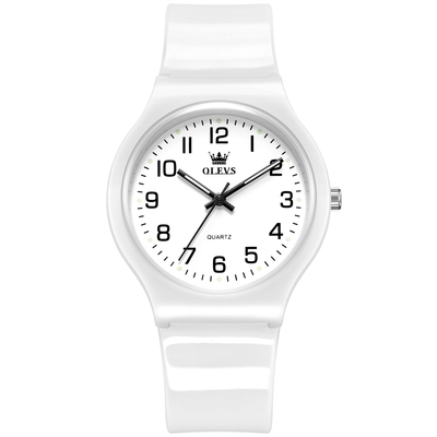 学生考试静音防水夜光简约电子表