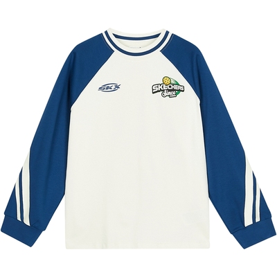 SKECHERS斯凯奇儿童运动休闲长袖T恤L324B009-03UL