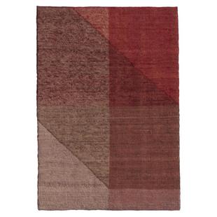 进口nanimarquina纯羊毛渐变重叠几何图形轻薄客厅卧室地毯块毯