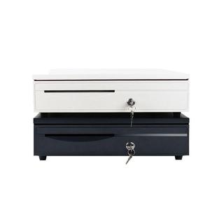 美团客如云405五格三档带锁商用收银钱箱收钱盒 通用现金盒子收银箱抽屉式超市收款机钱柜独立使用