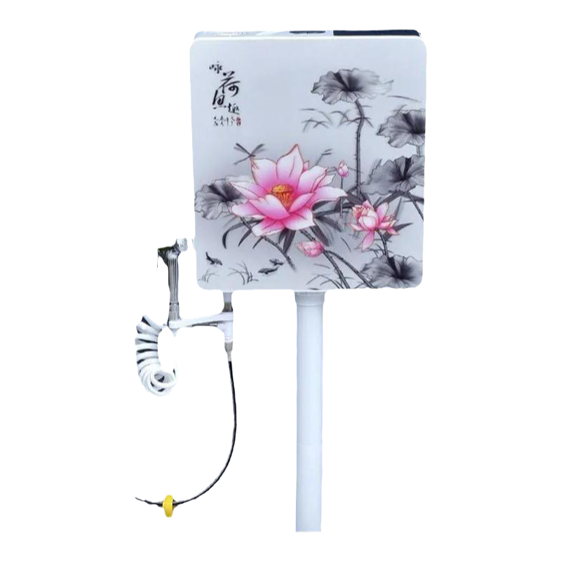5D加厚廁所蹲便器馬桶衛(wèi)生間沖水箱掛墻式高壓大沖力家用蹲坑開關(guān)