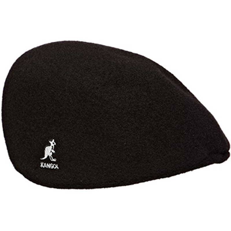 KANGOL 507袋鼠阿的江男女四季大头围羊毛网眼贝雷帽前进帽鸭舌帽