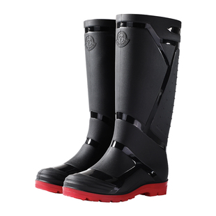 厚底耐磨新款高筒雨鞋防滑防水户外徒步雨靴保暖加绒钓鱼水鞋男款