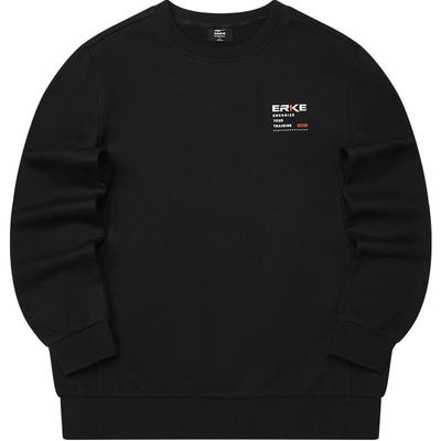 erke/鸿星尔克加绒卫衣男