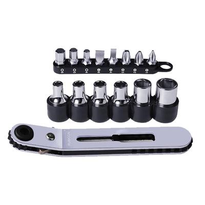 RUBICON日本罗宾汉棘轮批嘴套装弯咀十字 一字内六角套筒组合