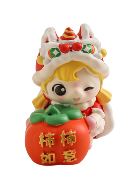 2026马年吉祥物生肖马摆件国潮醒狮小马桌面装饰创意可爱新年礼物