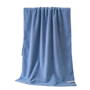 德国抗菌纯棉浴巾柔软吸水不掉毛家用男女风格暖系毛巾被子两件装