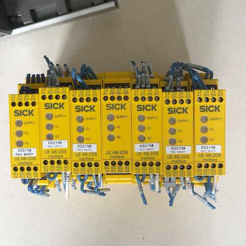 SICK安全继电器UE4820S2D2拆机功能包好成