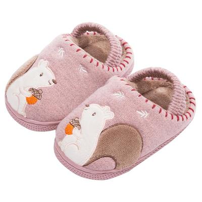 小鹿米利宝宝棉拖鞋女宝冬季可爱