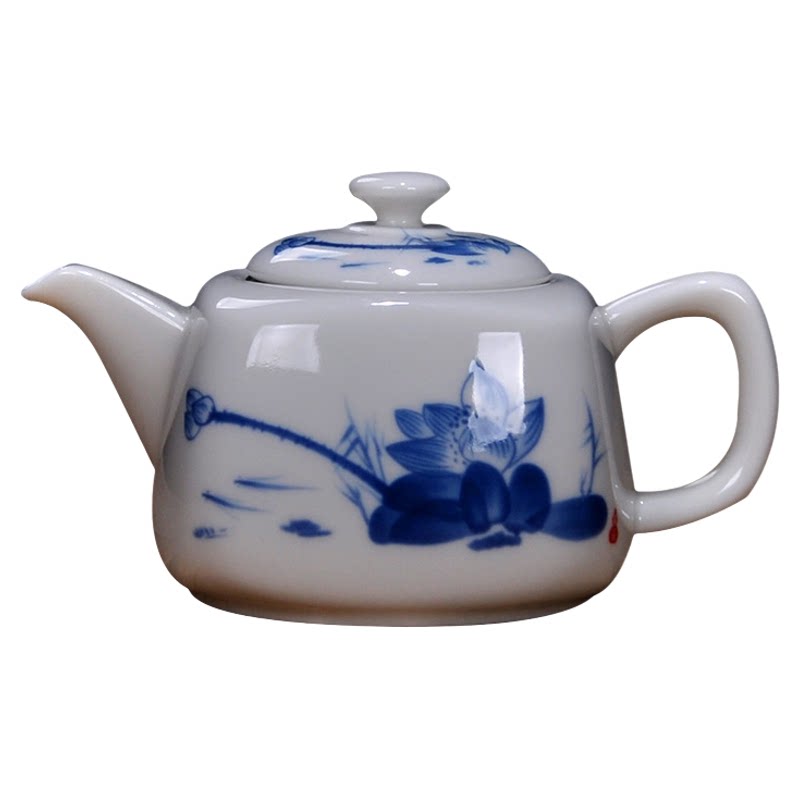 400ml四方型过滤网小壶功夫茶具