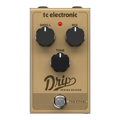 TC电吉他复古弹簧混响效果器