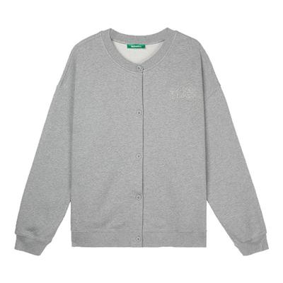 Momordica纯棉宽松通勤卫衣外套