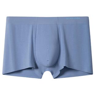 3条装SCHIESSER舒雅男80S天丝莫代尔3A抑菌蜂窝网眼透气平角内裤