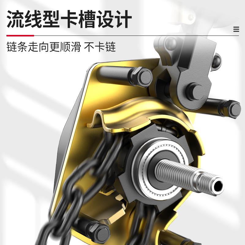 沪工手扳葫芦1吨2吨3T起重倒链手拉吊葫芦手摇牵引紧线器手板葫芦