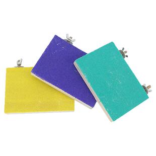 夏天花枝鼠笼子磨爪板平台 磨砂磨牙跳板diy仓鼠鹦鹉龙猫鹦鹉用品