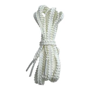 适配361飚速3Pro跑步鞋麦穗鞋带白色米色黑色6mm宽扁平鞋带子男女