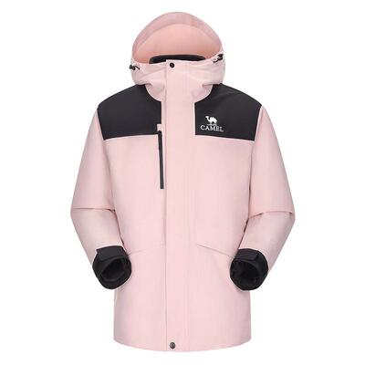 骆驼冲锋衣三合一外套登山服