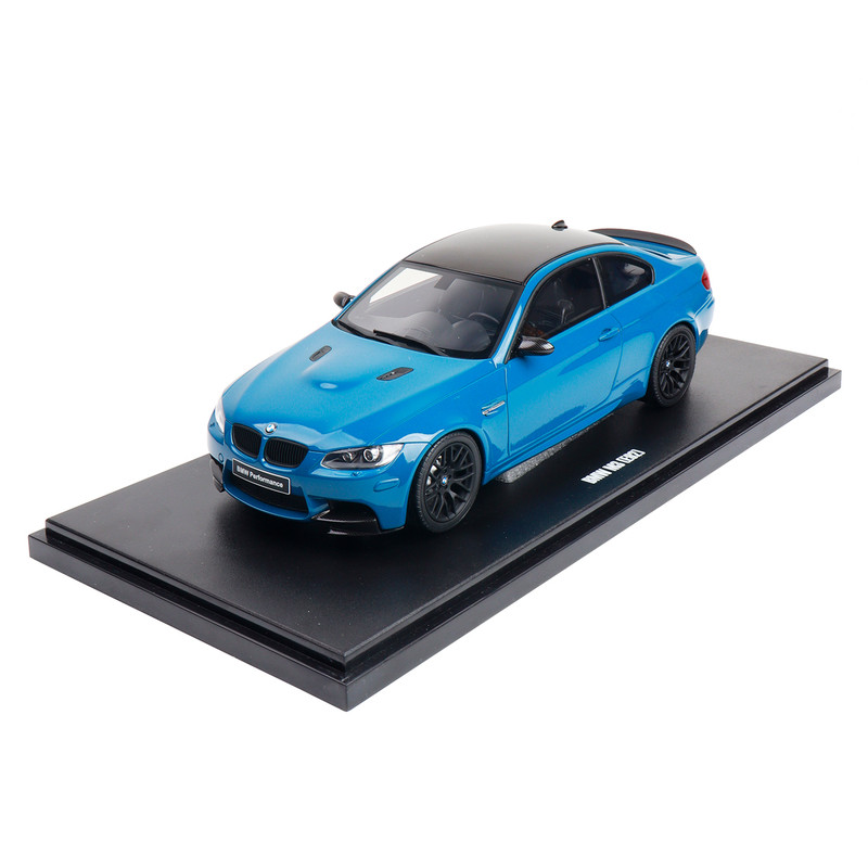 GT SPIRIT 1:18 宝马BMW M3 E92 2007款 仿真树脂汽车模型收藏蓝