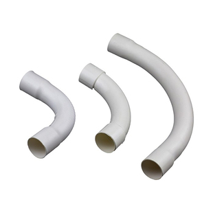 PVC月弯/电工套管穿线管大弯/绝缘电线管件/电线管90度大弯头月弯