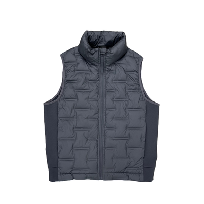 田先生白鸭绒轻薄保暖时尚男马甲