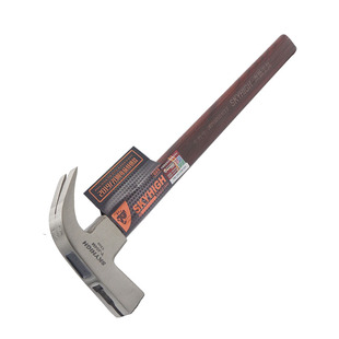 澳新工具特钢绝缘柄羊角锤子纯钢木工铁锤工地铁榔头钉锤带磁奥新