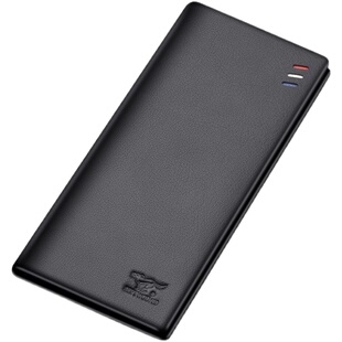 七匹狼男士钱包长款真皮纯牛皮正品牌拉链钱夹多卡位品牌皮夹2026