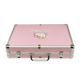 KT猫麻将收纳箱皮箱铝箱大号麻将单独盒子装机麻牌家用新款高颜值