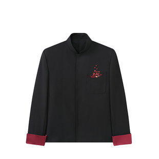 介尺JIECHI「绯墨丹青」新中式国风休闲宽松西服外套男设计感西装