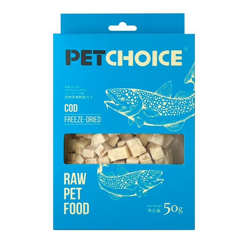 PetChoice俄罗斯鳕鱼冻干猫零食