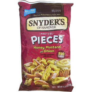 Jalapeno Pretzel Pieces美国进口酥脆饼干面包酥休闲小吃零食