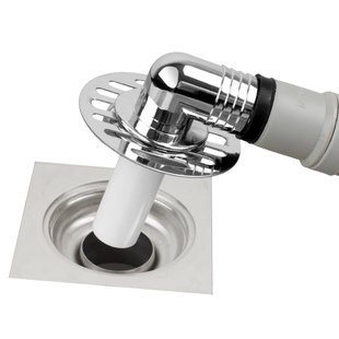 洗衣机排水管地漏盖专用接头下水管道口三通二合一两用防反水溢水