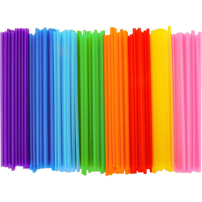 塑料奶茶粗管彩色吸管彩色吸管