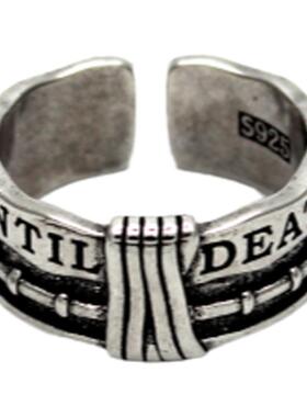 Demontears开口戒指小众复古