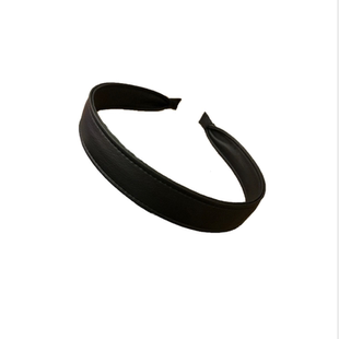 韩国进口正品jenny金智妮同款纯色皮质百搭简约头箍发箍发卡