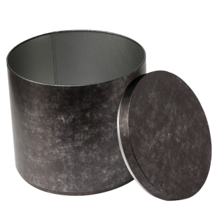 复古金属茶叶罐普洱茶整提收纳桶茶饼单饼七子饼茶叶盒子铁盒包装