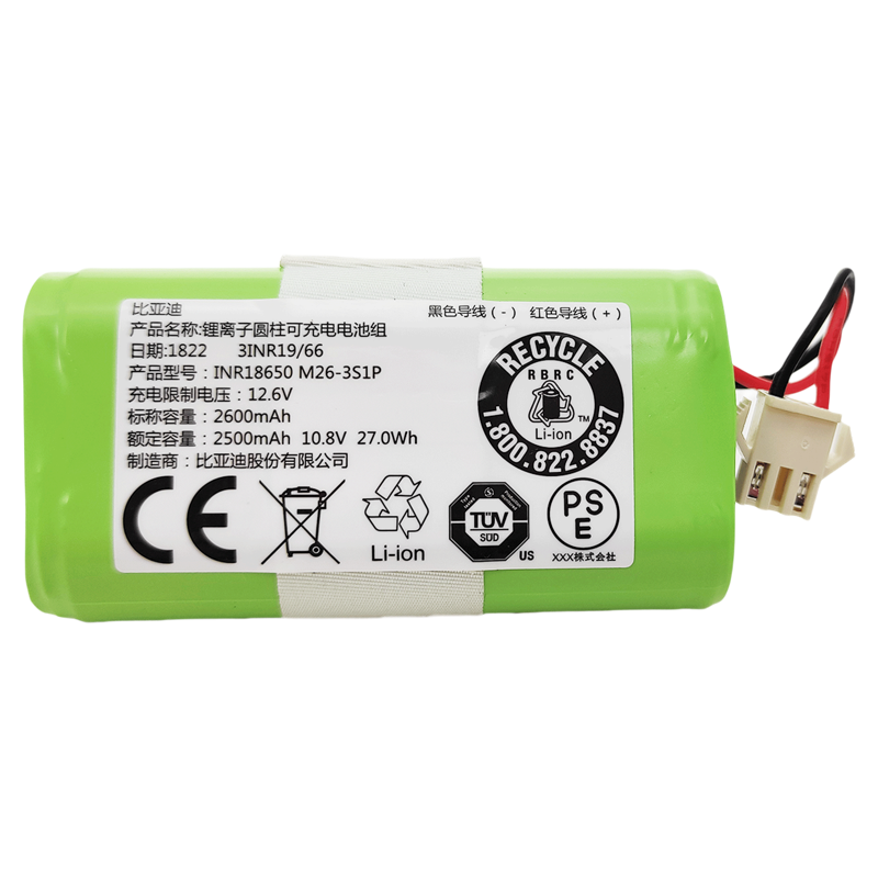 适用科沃斯CEN332/朵拉/CR330/奶茶331招宝扫地机电池原装配件