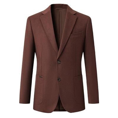 梦特娇羊绒羊毛桑蚕丝毛呢西服